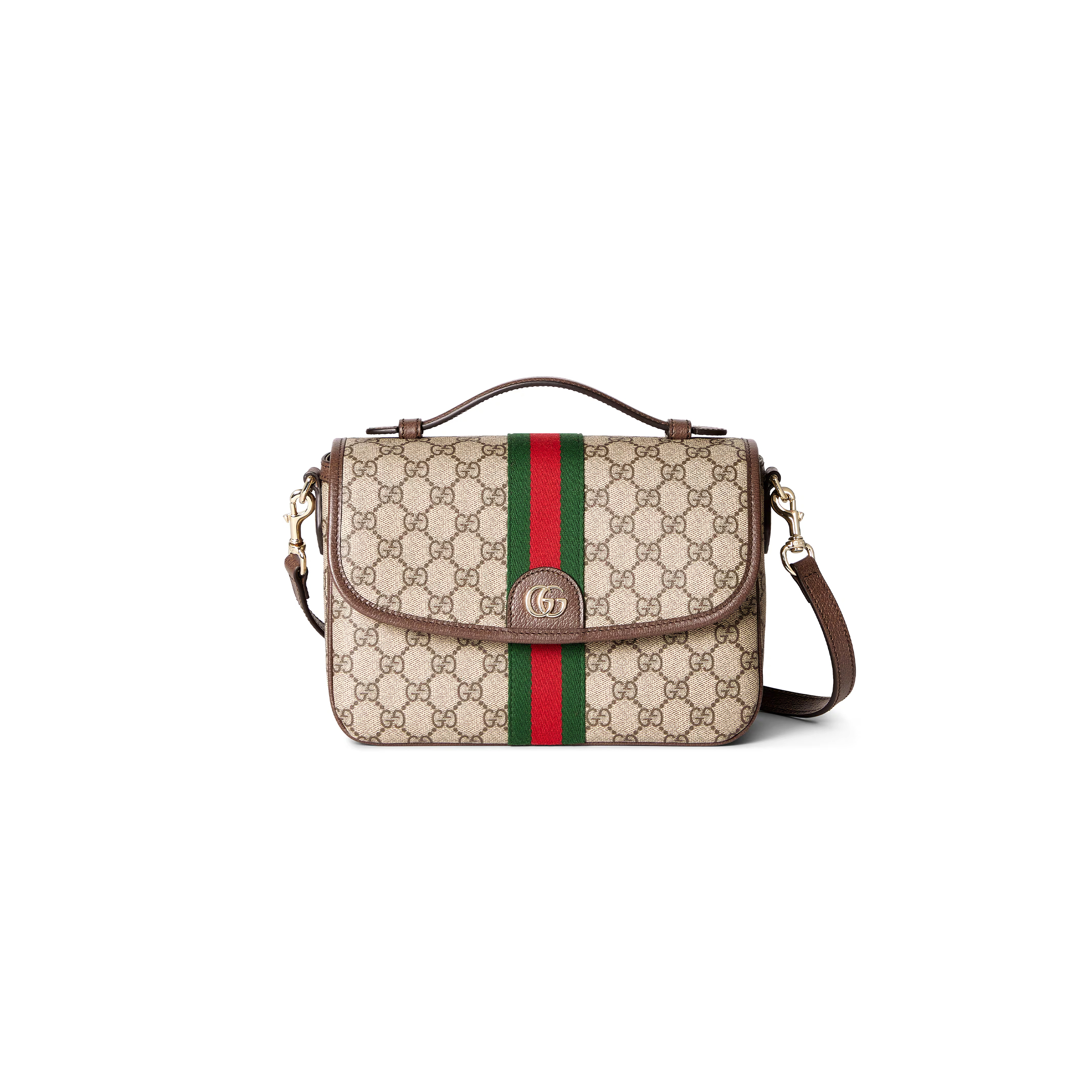 GUCCI OPHIDIA MEDIUM TOP HANDLE BAG 836842 (24*17.5*11.5cm) GUCCI OPHIDIA MEDIUM TOP HANDLE BAG 836842 (24*17.5*11.5cm)